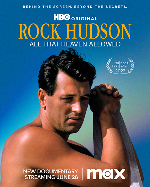 Rock Hudson All That Heaven Allowed by Stephen Kijak Poster for HBO